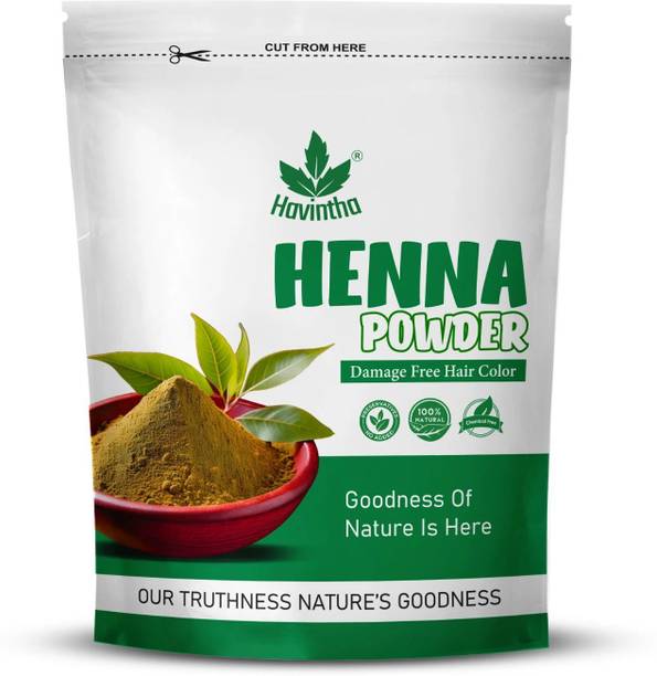Havintha Natural Henna Powder for Hair Color, Shiny, Smoothning, Conditioning