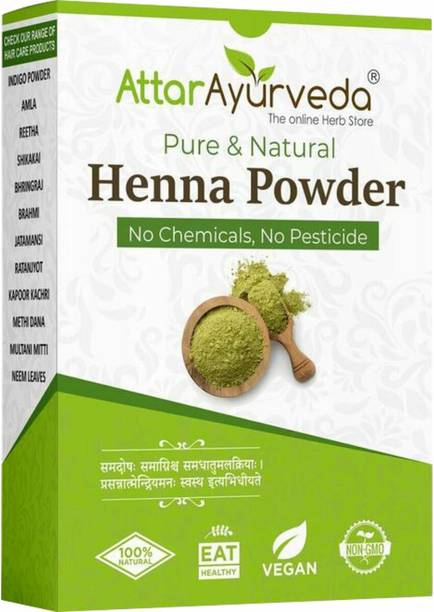 Attar Ayurveda Natural Henna powder for hair
