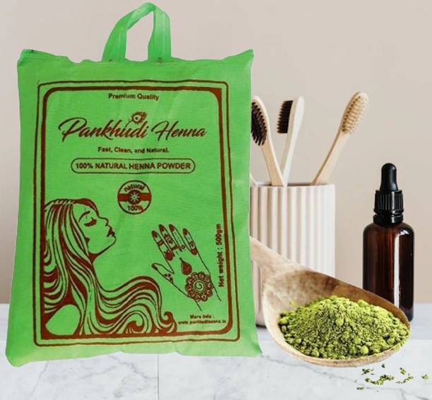 Pankhudi Henna powder for hair Colour and Growth |Tripal Filterd
