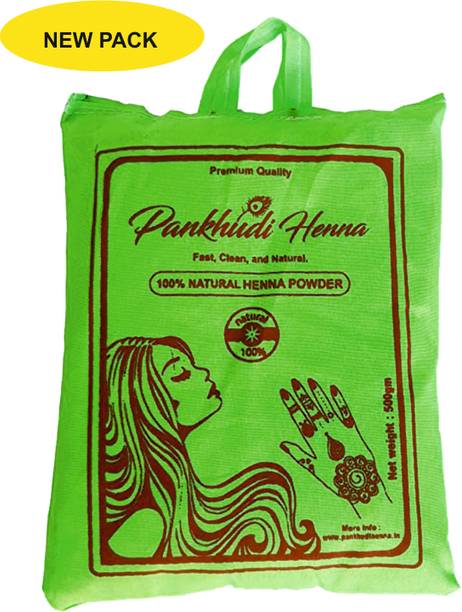 Pankhudi Natural Henna Hair Colouring for Women and Men | Henna Powder for Hair Growth Natural Mehendi
