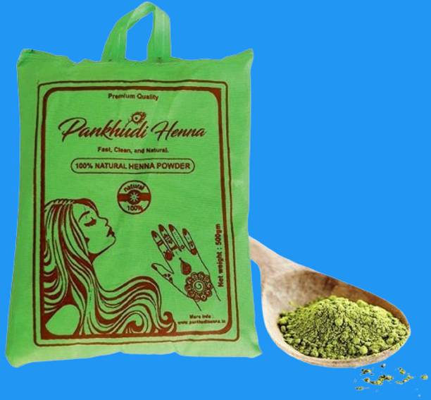 Pankhudi Premium 100gm Henna Mehndi for Hair & Hands