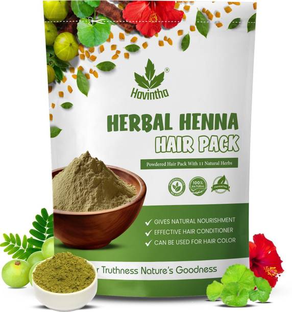 Havintha Natural Herbal Henna 11 Herbs Mix Hair ,