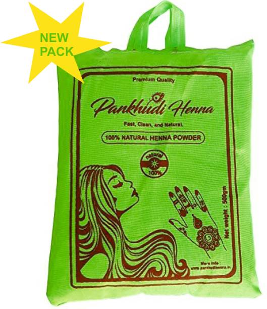 Pankhudi 100% Organic Natural conditioning Henna/Mehandi Powder, No chemicals, Natural Mehendi