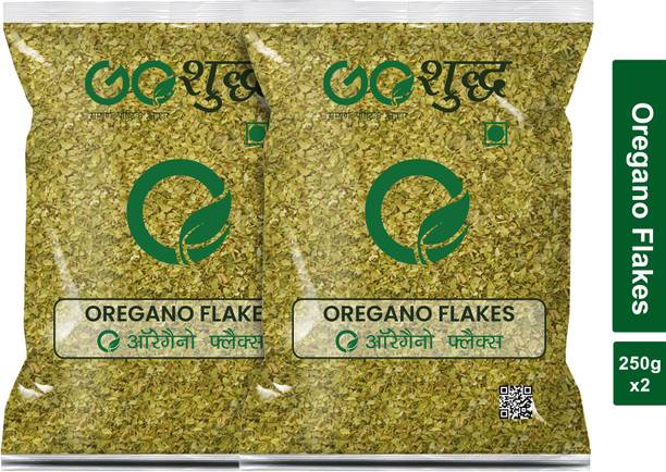 Goshudh Oregano Flakes 250 g Each (Pack of 2) 500 g | Pizza, Pasta & Snacks