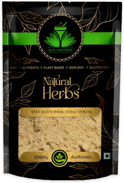 SAI HERBS White Wild Turmeric Extract Powder - Natural Botanical Extract