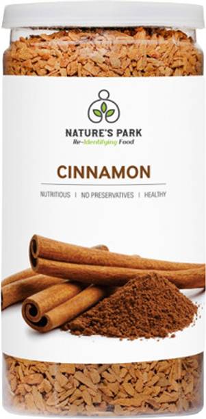 Nature's Park Pure Spice: Cinnamon Flakes/Granules - Savory Delight in a Convenient Pet Jar