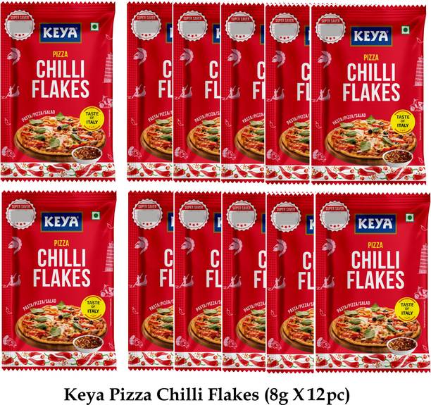 keya Pizza Chilli Flakes (8g X12)
