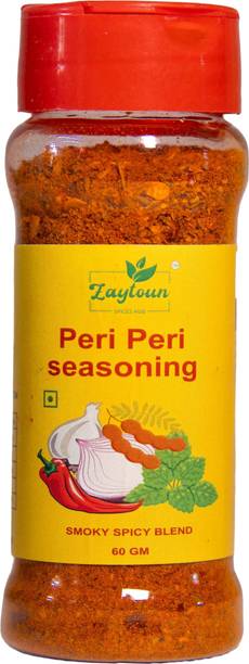 Zaytoun Spices Hub Peri Peri Seasoning | Spicy & Tangy Blend for Fries, Pizza, Pasta & Chicken