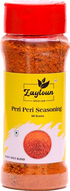 Zaytoun Spices Hub Peri Peri Seasoning | Spicy & Tangy Blend for Fries, Pizza, Pasta & Chicken