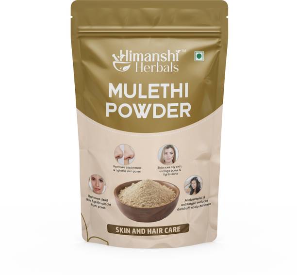 HIMANSHI Mulethi Powder (Licorice Root) | Natural Ayurvedic Herb for Digestion | Immunity