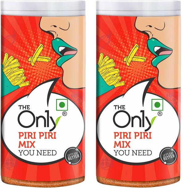 On1y Piri Piri Mix (80g x 2) Masala Sprinkler for Snacks