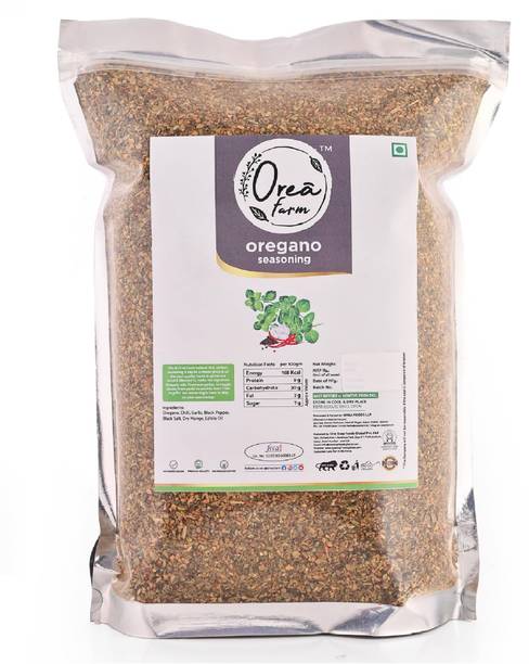 OREA farm Oregano Seasoning |Herb & Spices Mix for Pizza & Snacks | Zipper Bulk Pack