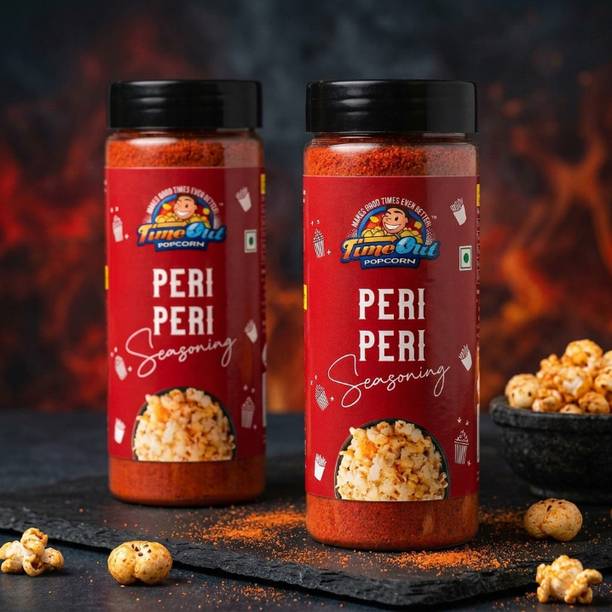 TimeOut Peri Peri All Purpose Seasoning For Popcorn & Snack Flavoring Pack of 2