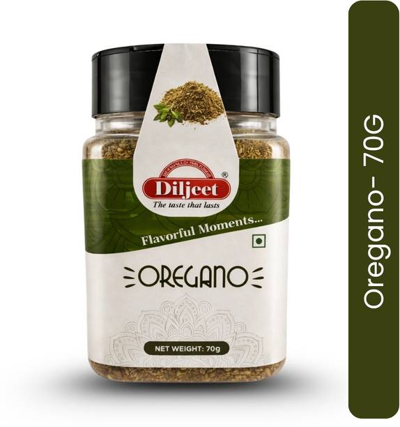 DILJEET SPICES Diljeet 70Gm Oregano Seasoning|Dried Oregano For Authentic Italian Cuisine