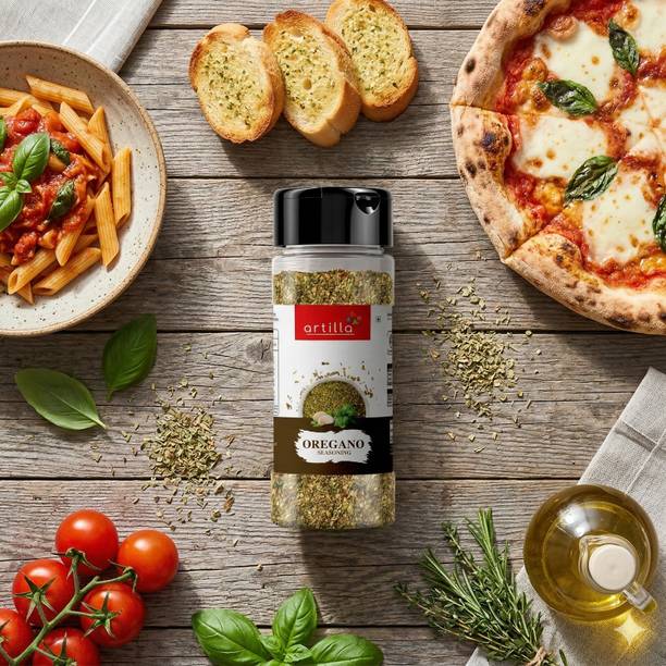 artilla Oregano Seasoning for Pizza, Pasta & Salads | Natural Italian Herb Flakes