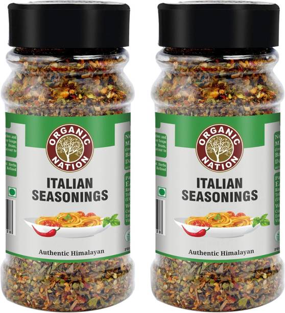 Organic Nation Italian Seasoning (Pack of 2)| Premium Mixed Herbs for Pasta, Pizza, Sauces
