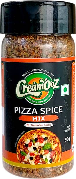 creamooz Pizza Spice Mix | No Onion No Garlic | Seasoning | 60g