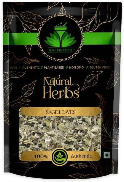 SAI HERBS Dried Sage Leaves - Pure & Natural