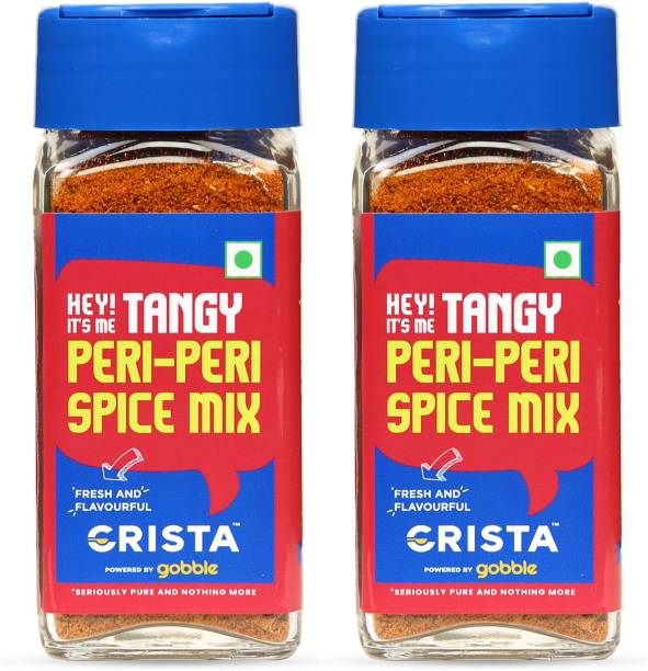 CRISTA Tangy Peri-Peri Spice Mix|Zero added Colours, Additives & Preservatives