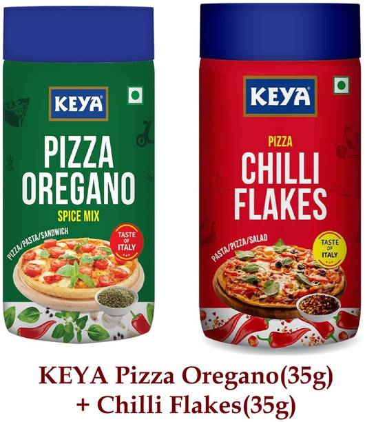 keya Pizza Chilli Flakes & Oregano Spice Mix (35g X 2)