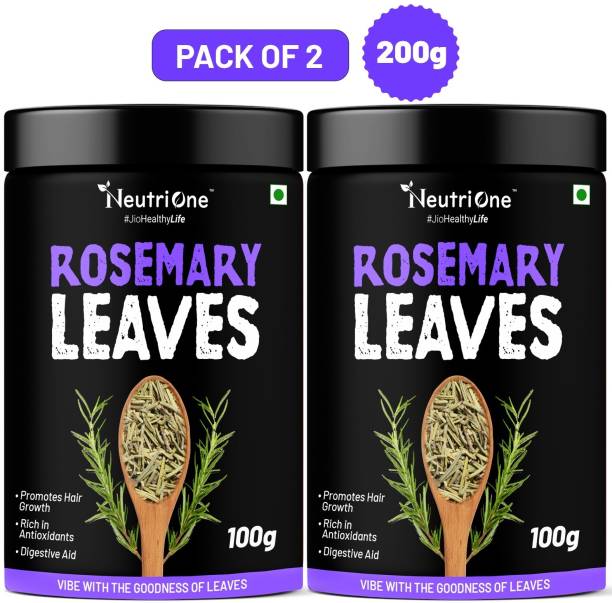NeutriOne Rosemary Dried Leaves for Hair Growth |Skin Glow | Aromatic Herb for food