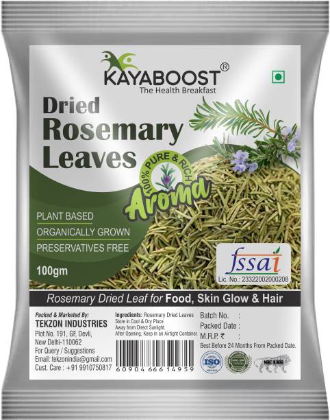 KAYABOOST Rosemary Dried Leaf for Food, Skin Glow, Hair | Gluten Free