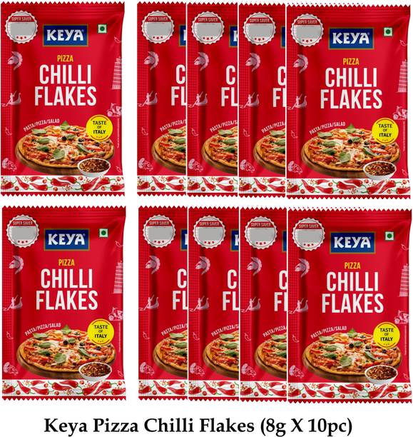 keya Pizza Chilli Flakes (8g X10)