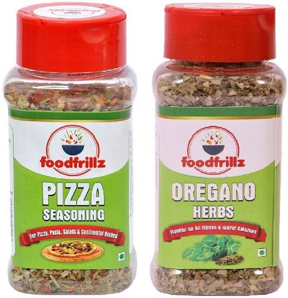 foodfrillz Pizza Seasoning & Oregano Herb Combo