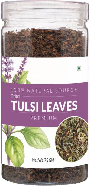labuzar Premium Dried Tulsi Leaves – Natural Holy Basil for Herbal Tea & Wellness
