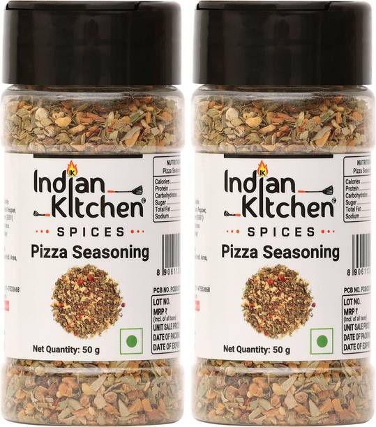 Indian kitchen Pizza Seasoning 50g (Pack of 2)