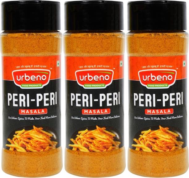 Urbeno Pure & Natural Peri Peri Masala Combo (Pack Of 3, 50g Each)
