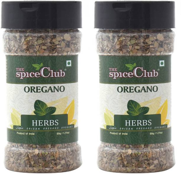 The Spice Club Oregano Herbs 50g - Pack of 2.