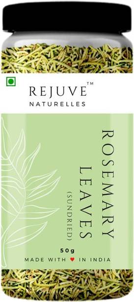 Rejuve Naturelles Dried Rosemary Leaves - 50 Gm Jar | Rosemary for Food, Hair Growth