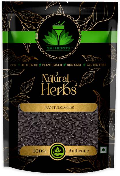 SAI HERBS Ram Tulsi Seeds - Pure & Natural
