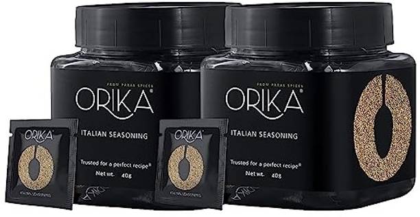 Orika Italian Seasoning, Seasoning for Pizza, Pasta & All Italian Dishes (Pack of 2)