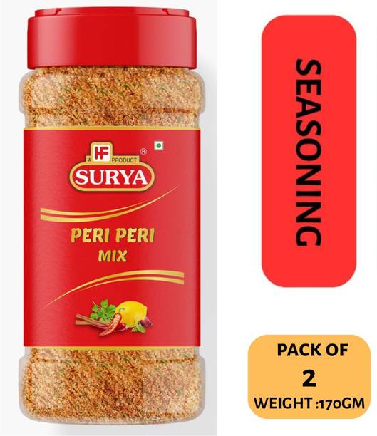 Surya Peri Peri 85gm | Herbs And Seasoning Combo ( Pack of 2 ; 85gm x 2 )