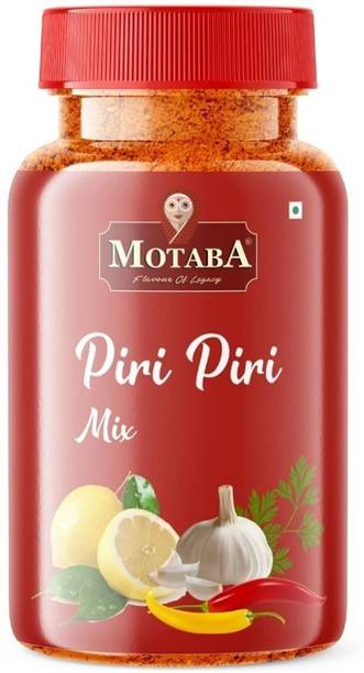 motaba masala Tasty Piri Piri Sprinkler Seasonings Masala For Pizza, French Fries and More-