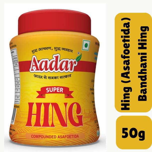 AADAR Hing Powder 50gm, Asafoetida Bandhani Hing Powder