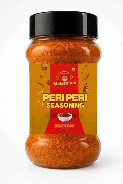 Malsenium Peri Peri Masala Seasoning Perfect for Fries, Chips, Snacks,Salads Grilled Foods