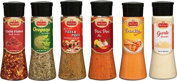 MOTABA Multipurpose Mixed Herbs Seasonings Masala Combo Pack of 6-