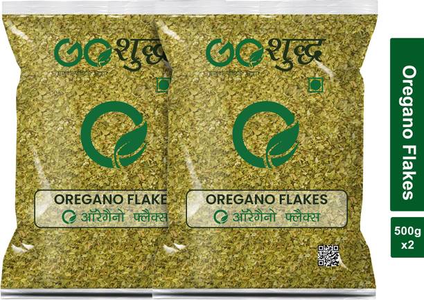 Goshudh Oregano Flakes 500 g Each (Pack of 2) 1 kg | Pizza, Pasta & Snacks