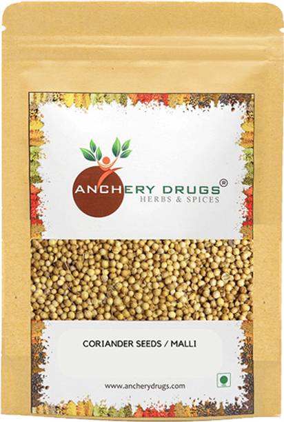 Anchery Drugs Coriander Seed Whole, Dhaniya Seed, Sabut Dhaniya, Daniyalu Seeds