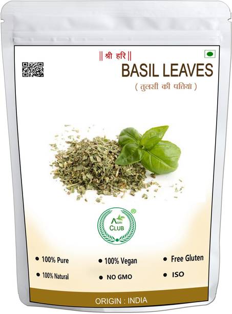 AGRI CLUB Dried Basil Leaves 100gm/3.52oz