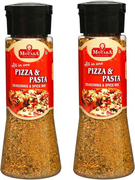 MOTABA Fresh Italian Pizza Pasta Seasoning Masala,Herb & Seasonings Sprinkler-(70gmX2)-