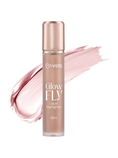 MARS Glow fly Liquid Highlighter| Enriched With Sunflower Seed Oil & Long-Lasting Highlighter