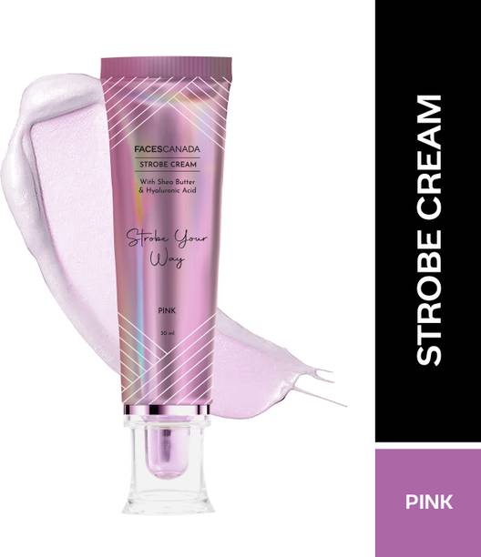 फेसेस कनाडा Strobe Cream - 30ml |Instant Illumination | Primer + Moisturizer + हाइलाइटर