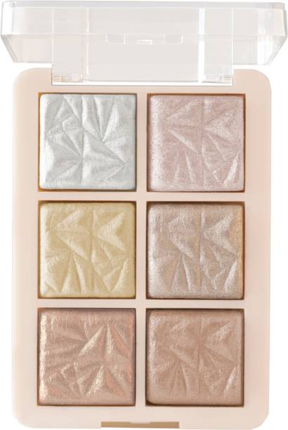 MARS 6 Shade illuminating and Blusher Palette Highlighter
