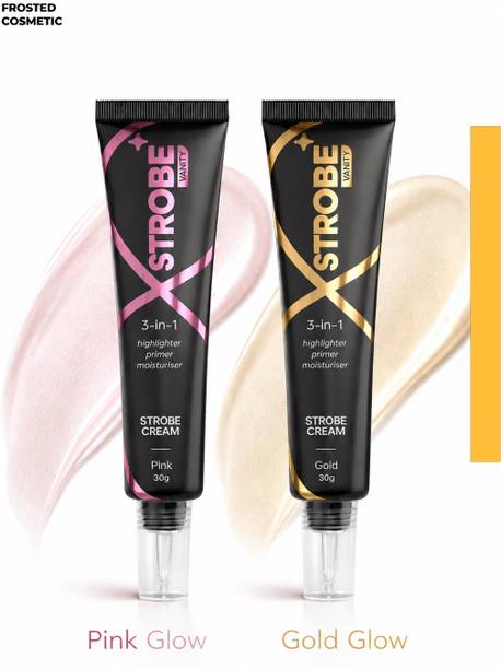 FROSTED COSMETIC Instant Shine Strobe Cream |Pink Gold Illuminating Cream Highlighter