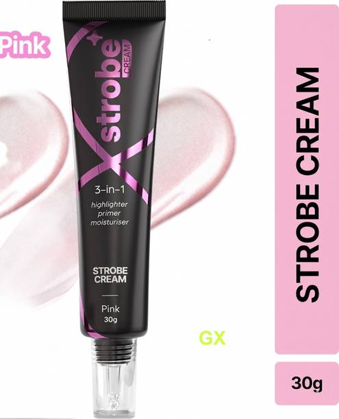 GLORIXA 3-in-1 Pink Glow Cream 30g Glow Moisturizer Primer Highlighter