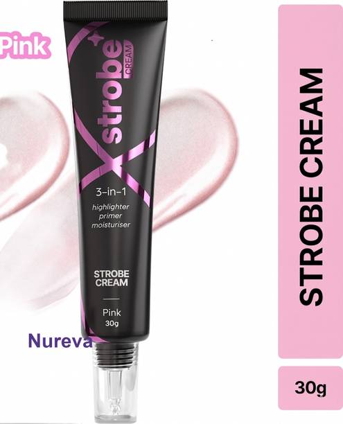 nureva Pink Illuminating Cream 30g Highlighter Primer Moisturizer Highlighter